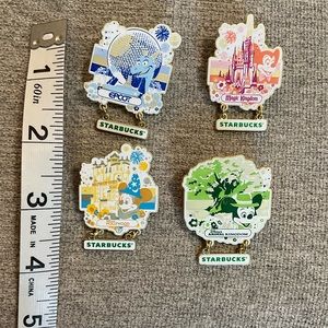 Walt Disney World Pins Starbucks